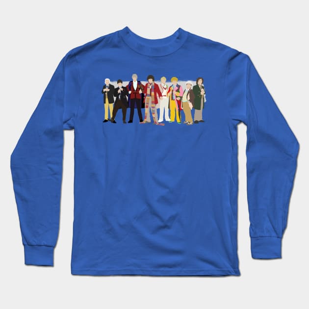 The Classic Doctors Long Sleeve T-Shirt by MrSaxon101